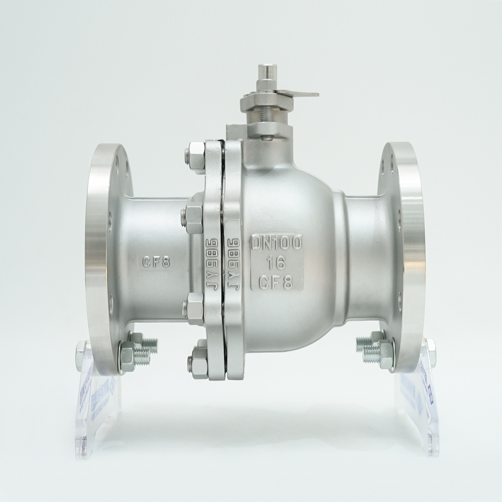 บอลวาล์วหน้าแปลนสแตนเลส Q41F-16P